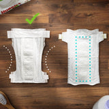 NEW HUGGIES Newborn Diapers - Little Snugglers Disposable Baby Diapers, 128ct, Giant Pack (Packaging May Vary)