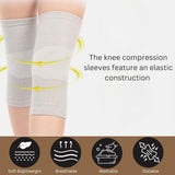 NEW Wonder Care Bamboo Knee Sleeves for Men/Women, Knee Support for Running, Gym, Badminton, Sports, Compression Knee Sleeves, Perfect Knee Brace for Knee Pain and Enhanced Comfort (M)