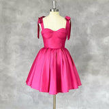 NEW Junior Prom Dress Evening Gown Above Knee, Sz M, Hot Pink! Retails $69+