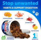 NEW Sealed, No Poo Chews for Dogs, Puppy - Coprophagia Stool Eating Deterrent - Prevent Dog from Eating Poop - Stop Eating Poop Treats with Probiotics & Enzymes - Immune, Digestive, Gut Health Support Supplement, BB: 08/27