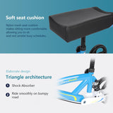 NEW in box! Retails $140, Economy Knee Scooter Steerable Knee Walker for Foot Injuries Compact Crutches with Dual Rear on-Wheel Brake and Shock Absorption Under The Knee Pad