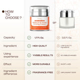 NEW Hibiscus and Honey Firming Cream: 50ml Anti-Aging Face Cream Reduces Wrinkles and Dryness Organic Neck Creams for Tightening and Firming Suitable for Face Shoulders and Neck, EXP: 04/06/2028