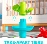 NEW Lollipop Rainbow Ball Drop Tower: Baby Toys for Toddlers Includes 4 Balls - Stimulate Curiosity and Motor Skills with This Engaging Ball Drop Toys for Toddlers