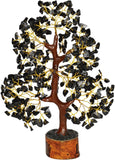 NEW Black Tourmaline Crystal Tree - Feng Shui Bonsai Decor - Positive Energy Gemstone - Home Decor Gifts - Spiritual Gifts for Women
