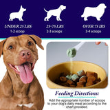 NEW KZUO Dog Dental Powder - Dog Teeth Cleaning Powder - Tartar & Plaque Reducer - Bad Breath Solution - Easy Teeth Cleaning for Small, Medium, Large Dogs & Cats, BB: 10/27