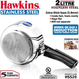 NEW Hawkins B25 Stainless Steel Pressure Cooker, 2.0-Litre Retails $97+