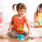 NEW Lollipop Rainbow Ball Drop Tower: Baby Toys for Toddlers Includes 4 Balls - Stimulate Curiosity and Motor Skills with This Engaging Ball Drop Toys for Toddlers