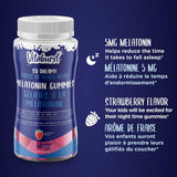 NEW VITABURST | Melatonin Gummies | Effective Aid for Calm Relaxation and Sweet Dreams | Vegetarian Friendly | Delicious Strawberry Flavor |60 Gummies