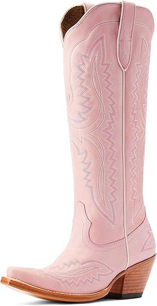 NEW women's Casanova Western Cowgirl Boots, colour is powder pink size 7