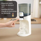 NEW Retails $60, Baby Brezza Instant Warmer - Instantly Dispense Warm Water at Perfect Baby Bottle Temperature - Traditional Baby Bottle Warmer Replacement - Fast Baby Formula Bottles 24/7-3 Temperatures