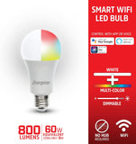 NEW Energizer Connect Smart A19 LED White & Multi-Color RGB Light Bulb with Voice Control and Remote Access Through Your Smartphone | Compatible with Alexa and Google Assistant Retails $30+