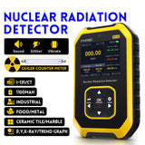 NEW FNIRSI Geiger Counter Nuclear Radiation Detector - Radiation Dosimeter with LCD Display, Portable Handheld Beta Gamma X-ray Rechargeable Radiation Monitor Meter, 5 Dosage Units Switched,0.0μSv-500mSv, Retails $85