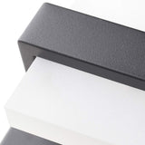 NEW Retails $95, SOLFART 3 Lights Black Bathroom Modern Vanity Lights LED Vanity Light Black Bathroom Lights Over Mirror 20 inch White Light Dimmable, Black