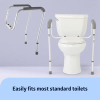 NEW IN BOX Medline Toilet Safety Rails, Retails $69+