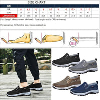 NEW CNA Trop Men Orthopedic Shoes, Lightweight Non Slip Comfortable Breathable Walking Shoes (Color : Navy, Size : US 11.5), Retails $65