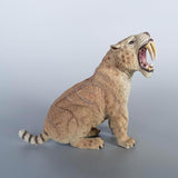 NEW Retails $51, Meticulously detailed Prehistoric Animal Saber-Toothed Tiger Figure Model, 4 inches long, offers an imposing presence on any shelf or desk!
