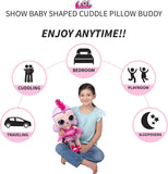 NEW Retails $50+, Franco Kids Bedding Plush Cuddle Pillow Buddy, One Size, LOL Surprise
