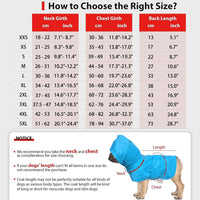 NEW LeerKing Dog Raincoat with Breathable Lining Lightweight Waterproof Dog Jacket Red, Size XXL