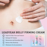 NEW Sealed, B Flat Belly Firming Cream - Moisturizing, Firming for Stomach, Thighs and Butt, Body Lotion for Women and Men, 125+5ML (Gray), BB: 07/27
