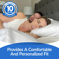 NEW VitalSleep Anti-Snoring Mouthpiece, Smaller Size Recommended for Women, Snoring Solution, Adjustable Jaw Positioning, Personalized Teeth Impressions, USA Made & FDA Cleared Stop Snoring (Blue, Small), Retails $105