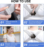 NEW WGL&HJ Intelligent Inductive Posture Corrector for Men, Women, Kids, Adjustable high elastic Back Straightener Upright Scoliosis and Hunchback Posture Corrector, 26-54 Inches