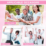 NEW Retails $40, Liliful 100 Pcs Silicone Rubber Wristbands Rubber Wristband Bracelet Bands for Silicone Wristbands for Women Men (Pink)
