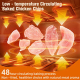 NEW Crispy Chicken Chips for Dogs 70g - Premium Natural Treats, High Fresh Meat Content, Low Fat, High Protein, Ideal for Training & Rewards, BB: 10/26