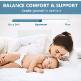 NEW Retails $129, Mattress Topper Twin College Dorm,Viscose Made from Bamboo Extra Thick Mattress Pad 8-21" Deep Pocket Soft Down Alternative Fill Mattress Protector Pillow Top Mattress Cover (39x75 Inches)