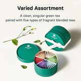 NEW Retails $46, Osulloc For:rest Tea Box (36 Count, 6 Types x 6ea,) Exquisite & Unique Gift idea For Tea Lover, Variety Gift Box Sampler, 6 Unique Blended tea from Jeju Island, BB: 06/30/26