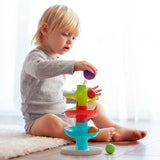 NEW Lollipop Rainbow Ball Drop Tower: Baby Toys for Toddlers Includes 4 Balls - Stimulate Curiosity and Motor Skills with This Engaging Ball Drop Toys for Toddlers