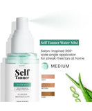 NEW Retails $58, Team Tan Self Tanning Water - Vitamin Infused Self Tanner Mist for Hydrating Face and Body Sunless Tanning Spray for Fake Tan No Streaks Orange Tints or Nasty Smell (Medium), BB: 05/27
