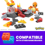 NEW MEGA Pokémon Building Toys Set Charmander’s Fire-Type Spin with 81 Pieces, 1 Poseable Character and Motion, for Kids