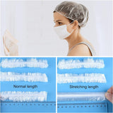 NEW TUPARKA 3 Pcs Disposable Shower Caps Plastic Elastic Bath Cap for Home Use Hotel Spa and Hair Salon Supplies