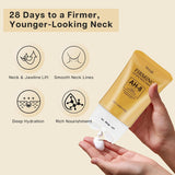 NEW Sealed VRAIKO HOYGI AH-8 Firming Neck Cream, 2-in-1 Guasha Neck Moisturizer with Roller Applicator, for Saggy Skin, Double Chin, Face Lifting, 4.23 oz (1PC), BB: 04/28
