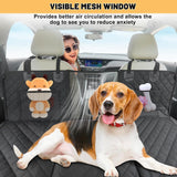 NEW Retails $85, Palopalo 6 in 1 Back Seat Extender for Dogs, Dog Car Seat Cover for Back Seat with Hard Bottom, Supports 330lb, Car Back Seat Protector with Side Flaps, Dog Hammock for Car, SUV, Truck, Travel Bed