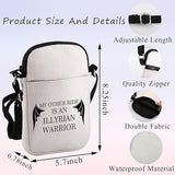 NEW PLITI Bat Boys Gift Sarah J Maas Fan Gift Your Ride to Valhalla ACOTAR Crossbody Bag For Book Lover