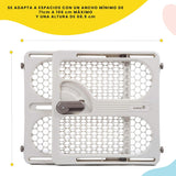 NEW Safety 1st Pressure Mount Easy Fit Security Gate, Fits Spaces between 28" and 40", and 27" Tall, White