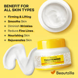 NEW Sealed Beautzilla Neck Tightening Cream, Neck Creams for Tightening and Firming, Neck Firming Cream For Women, Face Firming Cream Help for Sagging Skin, Fine lines, Décolleté with Collagen Peptides, 3.4 FL OZ, BB: 03/27