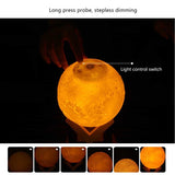 NEW Humidifier - Aromatherapy Diffuser, LED Desk Moon Lamp with Cool Mist Humidifier Function, Adjustable Brightness and Mist Mode