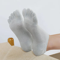 NEW Toe Socks No Show - 5 Pairs, Size 6-11