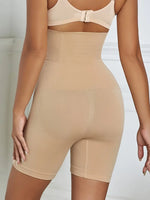 NEW Sleek High-Waist Boyshort Shaper: Tummy Control, Butt Lift, Seamless Design for Everyday Comfort & Confidence, Light Beige, Sz XS/S - Retails $98