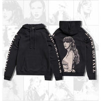 NEW Taylor Swift Eras Tour Hoodie - Sz M - Black - Unlicensed