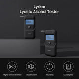 NEW Lydsto Alcohol Tester High Accuracy Portable Breathalyzer for the Drunk
