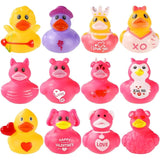 NEW 12 Pieces Squishy Toy Duck PVC Toys