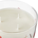 NEW Life at Home 14oz Scented Candle, Rose Garden, 3 wick
