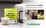 NEW Mouse Repellent Pouches: Mouse Repellent - Natural Rodent Repellent - Mice Repellent with Peppermint Oil - Rat Repellent - Plant-Based Formula - Safe for Kids & Pets - for a Rodent-Free Home