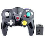 NEW HY-5201 For Nintendo Gamecube 2.4G Wireless Gamepad Turbo Vibration Game Controller - Black
