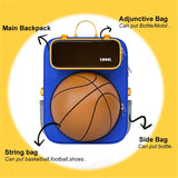 NEW KOOOL K37 Basketball Training Kids Backpack Soccer Football Bag with Detachable Small Bag