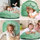 NEW Retails $60 30 Inch Wearable Turtle Shell Pillows Kids Tortoise Plush Green Turtle Shell Stuffed Animal Costume Plush Toy Funny Dress Up, Creative Gifts for Boys Girls