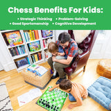 NEW Retails $67, Story Time Chess: The Game - 2021 Toy of The Year Award Winner - Beginners Chess Set for Kids, Chess Sets for Boys & Girls Ages 3-103 NOTE: Top of box has a puncture but contents are perfect